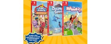 Gulli: Des jeux Switch "Les Sisters", "Dino Ranch" ou "Dolphin Spirit" à gagner