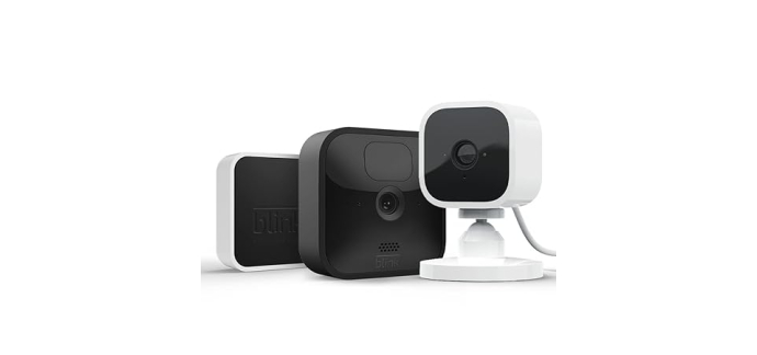 Amazon: Caméra de surveillance HD sans fil Blink Outdoor - 1 caméra + Blink Mini à 50€