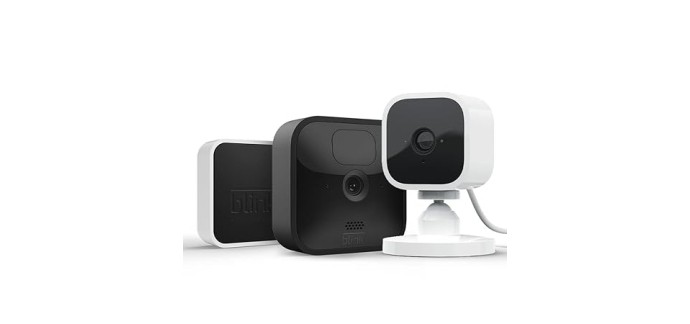 Amazon: Caméra de surveillance HD sans fil Blink Outdoor - 1 caméra + Blink Mini à 69,98€