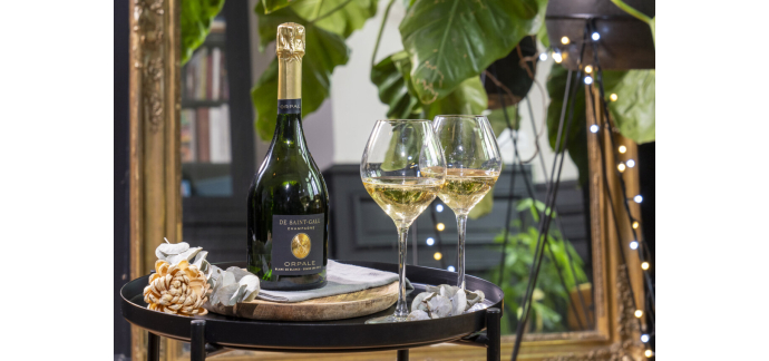 Terre de Vins: 7 x 1 bouteille de champagne Maison De Saint-Gall à gagner