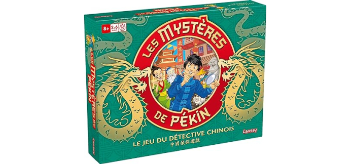 Amazon: Jeu de société Les Mystères de Pékin - Edition Originale à 14,20€