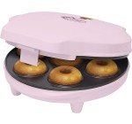 Amazon: Appareil à donuts au design rétro Bestron Sweet Dreams - Rose à 19,99€