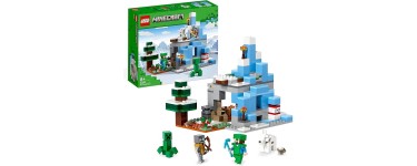 Amazon: LEGO Minecraft Les Pics Gelés - 21243 à 16,50€