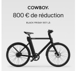 Cowboy: [Black Friday] -800€ sur les vélos électriques Cowboy Classic, Cruiser ou Cruiser ST
