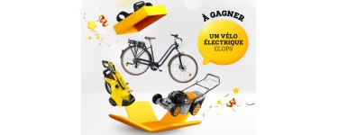 Bricorama: 1 vélo de ville électrique, 2 tondeuses Bestgreen, 3 nettoyeurs haute pression Kärcher à gagner
