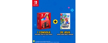 Le Journal de Mickey: 1 console de jeux Nintendo Switch Oled, 20 jeux vidéo Switch "Super Mario Bros. Wonder" à gagner