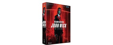 Amazon: Coffret Blu-Ray John Wick - Les 4 chapitres à 24,99€
