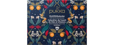 Amazon: Calendrier de l'avent 2023 Pukka - 24 sachets de thé et infusion à 10,49€