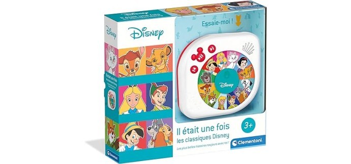 Amazon: Conteur d'Histoires Clementoni Il Était Une Fois - Les Classiques Disney à 23,99€
