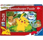 Amazon: Puzzle pour enfants Ravensburger Pokémon Pikachu et ses amis - 2x24 pièces à 8,99€