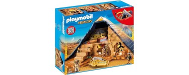 Amazon: Playmobil History Pyramide du Pharaon - 5386 à 42,39€
