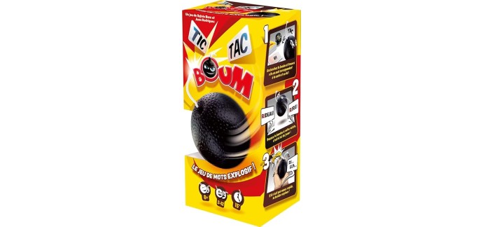Amazon: Jeu de société Tic Tac Boum (Edition 2022) à 19,50€