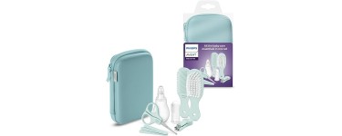 Amazon: Trousse complète de soin pour bébé Philips Avent SCH401/00 avec 9 accessoires à 17,99€