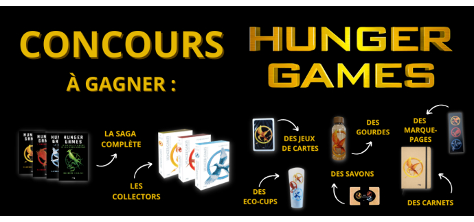 Pocket: La saga complète "Hunger Games" + les collectors + des goodies à gagner