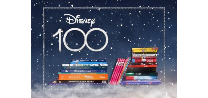 Hachette: 3 lots de 33 livres Disney à gagner