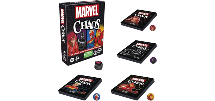 Amazon: Jeu de société Hasbro Gaming - Marvel Chaos à 9,89€