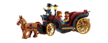 LEGO: LEGO® La promenade hivernale en calèche (40603) offert dès 150€ d'achat