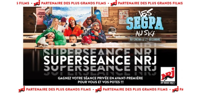 NRJ: 1 projection privée du film "Les Segpa au ski" à gagner