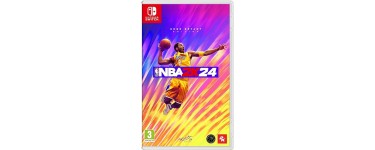 Amazon: Jeu NBA 2K24 Édition Kobe Bryant sur Nintendo Switch à 35,81€