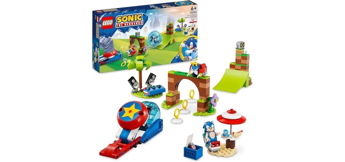 Amazon: LEGO Sonic et Le Défi de la Sphère Vitesse - 76990 à 18,49€