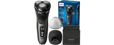 Amazon: Rasoir électrique Wet & Dry pour homme Philips Electric Shaver Series 3000 S3342/13 à 59,99€