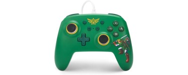 Amazon: Manette filaire PowerA pour Nintendo Switch – Défenseur d'Hyrule à 21,14€