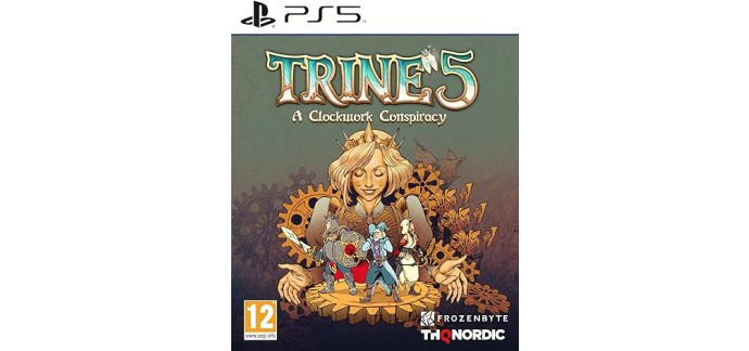 Amazon: Jeu Trine 5: A Clockwork Conspiracy sur PS5 à 21,99€