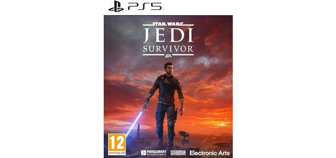 Amazon: Jeu Star Wars Jedi: Survivor sur PS5 à 44,99€