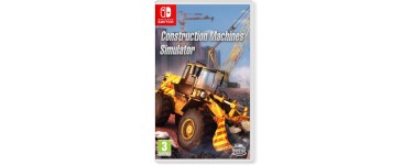 Amazon: Jeu Construction Machines Simulator sur Switch à 18,99€