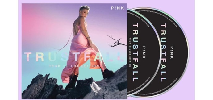 Chérie FM: 9 albums CD "Trustfall" de Pink à gagner