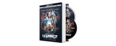 Les Chroniques de Cliffhanger & co: 1 Digibook 4K Ultra HD + Blu-Ray du film "Lifeforce (l'Etoile Du Mal)" à gagner