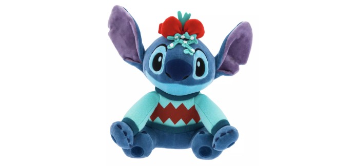 Disney Store: 1 peluche Stitch de Noël de 35 cm offerte dès 60€ d'achat