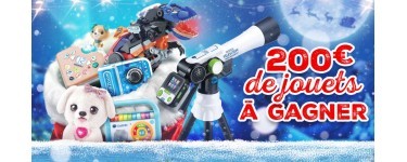 Vtech: 200€ de jouets Vtech au choix à gagner