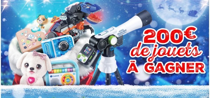 Vtech: 200€ de jouets Vtech au choix à gagner