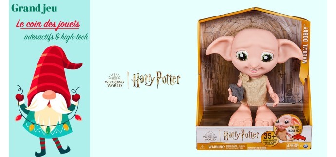 Femme Actuelle: 10 jouets "Dobby Interactifs" Spin Master à gagner
