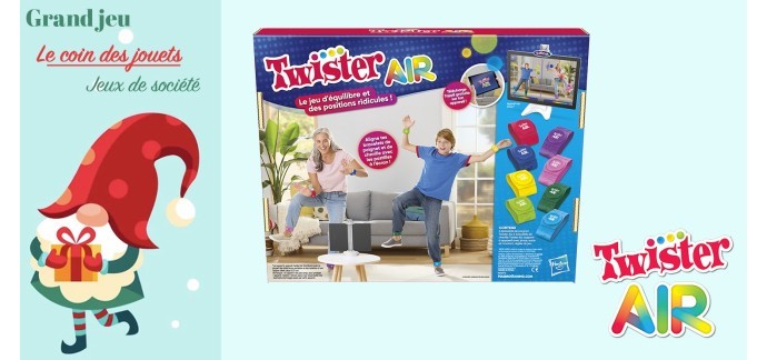 Femme Actuelle: 20 boites du jeu "Twister Aid" à gagner