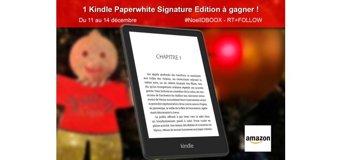 IDBOOX: 1 liseuse Kindle Paperwhite à gagner