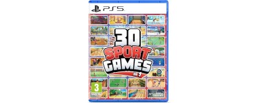 Amazon: Jeu 30 Sport Games in 1 sur PS5 à 19,99€