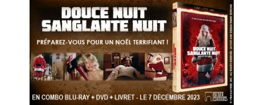 Ciné Média: 2 Blu-ray/DVD du film "Douce Nuit, Sanglante Nuit" à gagner
