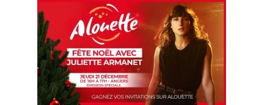 Alouette: 1 rencontre avec la chanteuse Juliette Armanet le 21 décembre à Angers à gagner