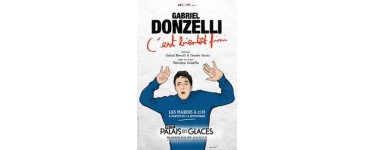 Sortiraparis.com: 1 lot de 2 invitations pour le spectacle de Gabriel Donzelli à gagner