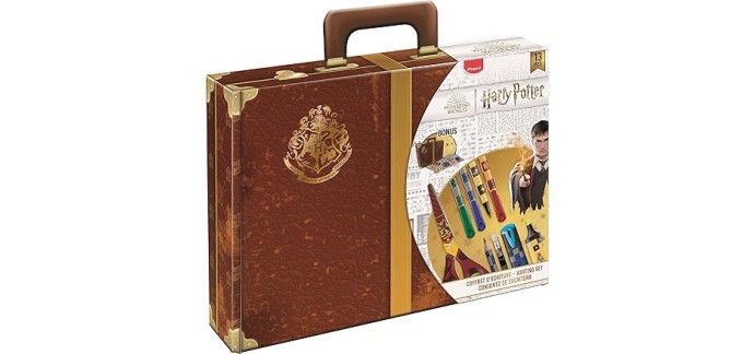 Amazon: Valise multi-produits Maped Harry Potter - 13 pièces à 11,55€