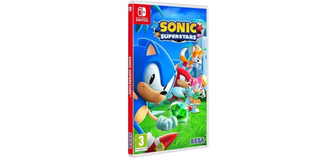 Amazon: Jeu Sonic Superstars sur Nintendo Switch à 35,88€