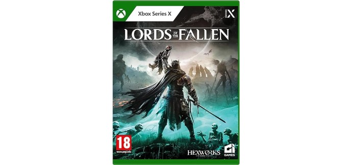 Amazon: Jeu Lords of The Fallen - Standard sur Xbox Series X à 37,18€