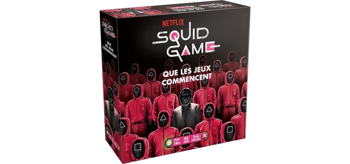 Amazon: Jeu de société Squid Game à 22,90€