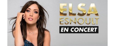 Mona FM: Des invitations pour le concert de Elsa Esnoult à gagner