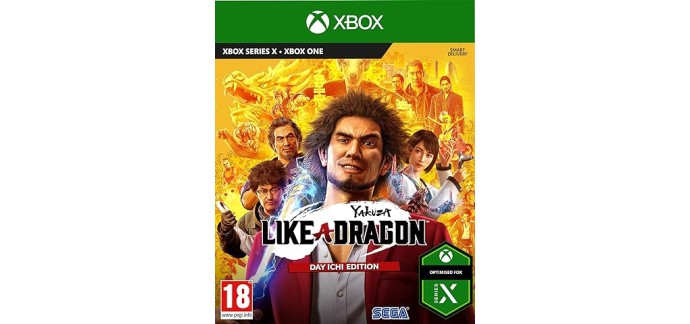 Amazon: Jeu Yakuza: Like a Dragon Day Ichi Steelbook Edition sur Xbox One à 19,91€