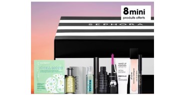 Sephora: 6 mini produits en cadeau d&egrave;s 110&euro; d'achat via l'application