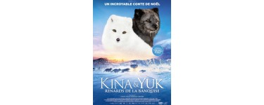 BNP Paribas: 300 places de cinéma pour le film "Kina & Yuk : Renards de la banquise" à gagner