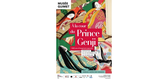Europe1: Des invitations pour l'exposition "A la cour du Prince Genji" au musée Guimet à Paris à gagner